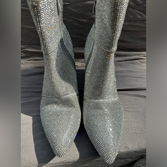 RHINESTONE ANKLE BOOT | FOREVER BRAND | SIZES 8 - 10 - Picture 2 of 6